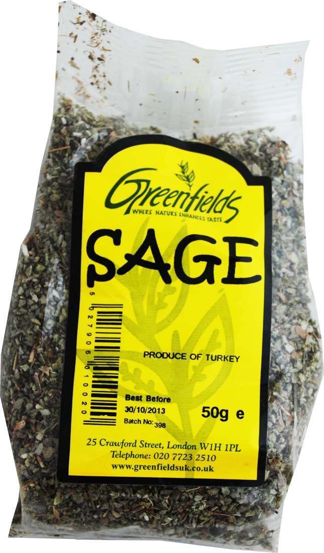 Greenfields Sage Leaves 50g