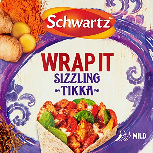 Schwartz Sizzling Tikka Wrap It Recipe Mix, 30g