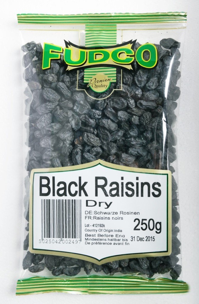 Fudco Raisins Black Dry 250 gms