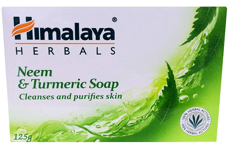 Himalaya Herbals - Neem & Turmeric Soap - 6 x 75g Bars - Protecting