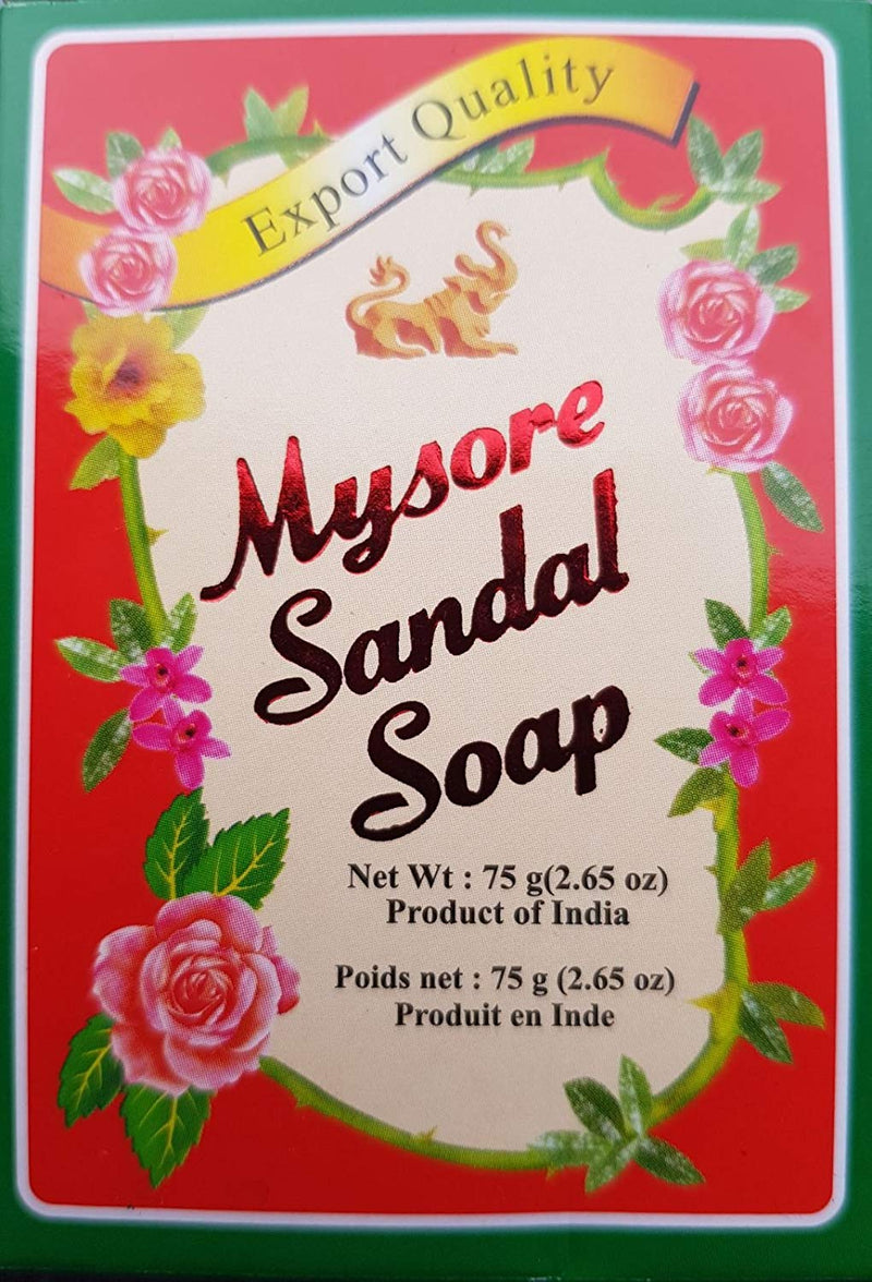 Mysore Sandal Soap 75gm (24) by Sandal Soap