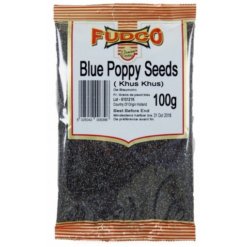 FUDCO BLUE POPPY SEEDS 100G