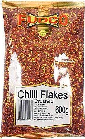 FUDCO CHILLI FLAKES HOT  600G