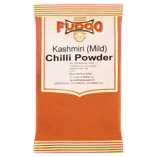 FUDCO CHILLI POWDER 75G MEDIUM HOT