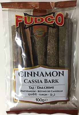 FUDCO CINNAMON  CASSIA BARK 100G