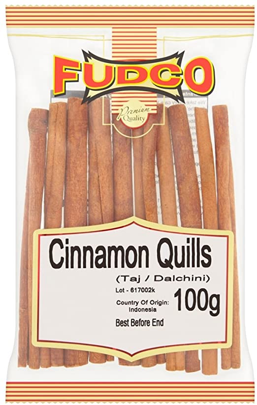 FUDCO CINNAMON QUILLS 100G