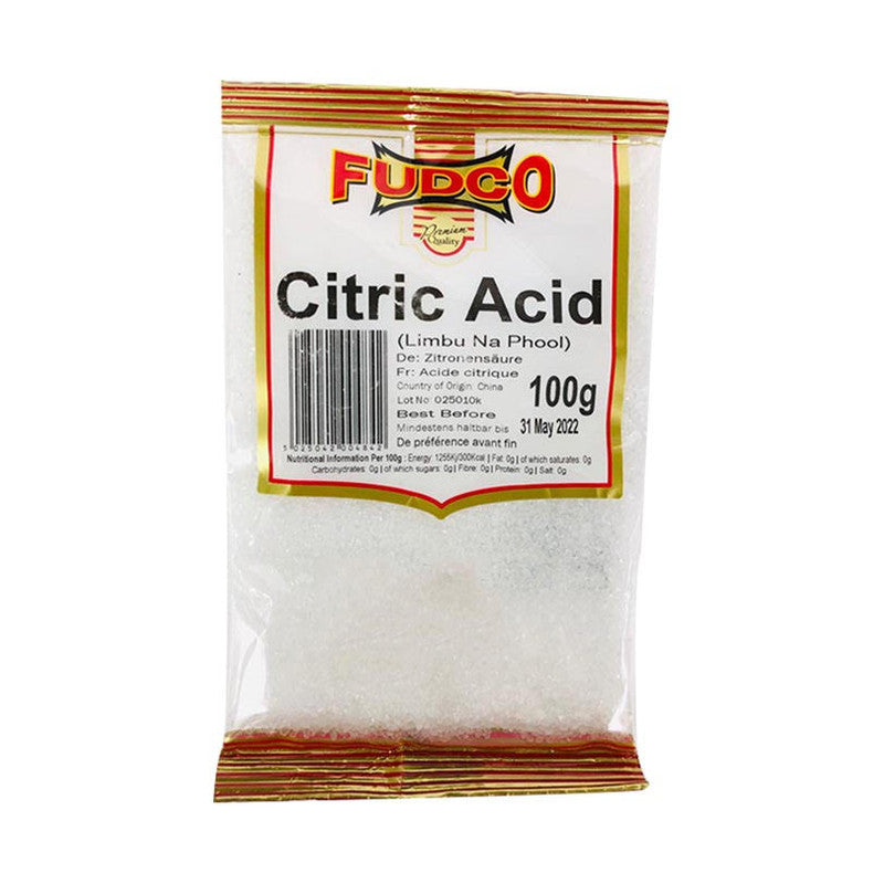 FUDCO CITRIC ACID 100G