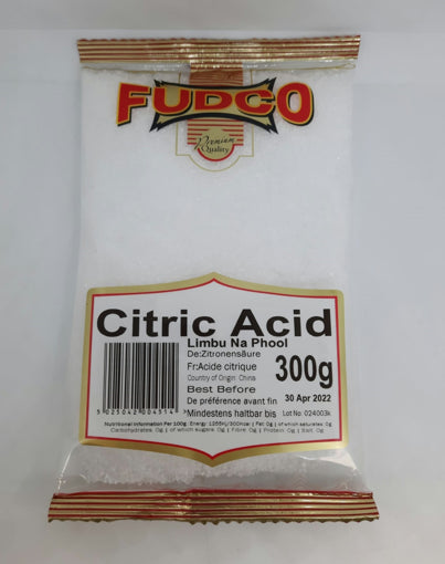 FUDCO CITRIC ACID 300G