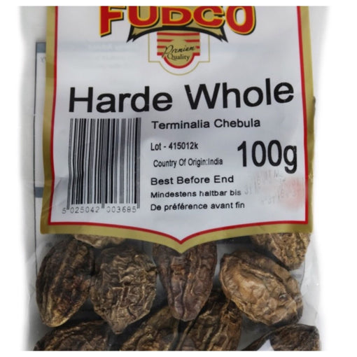 FUDCO HARDE WHOLE 100G TERMINALIA CHEBULA