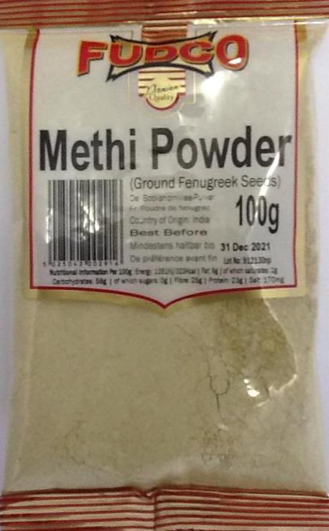 FUDCO METHI POWDER 100G