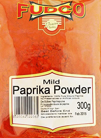 FUDCO MILD PAPRIKA POWDER 300G