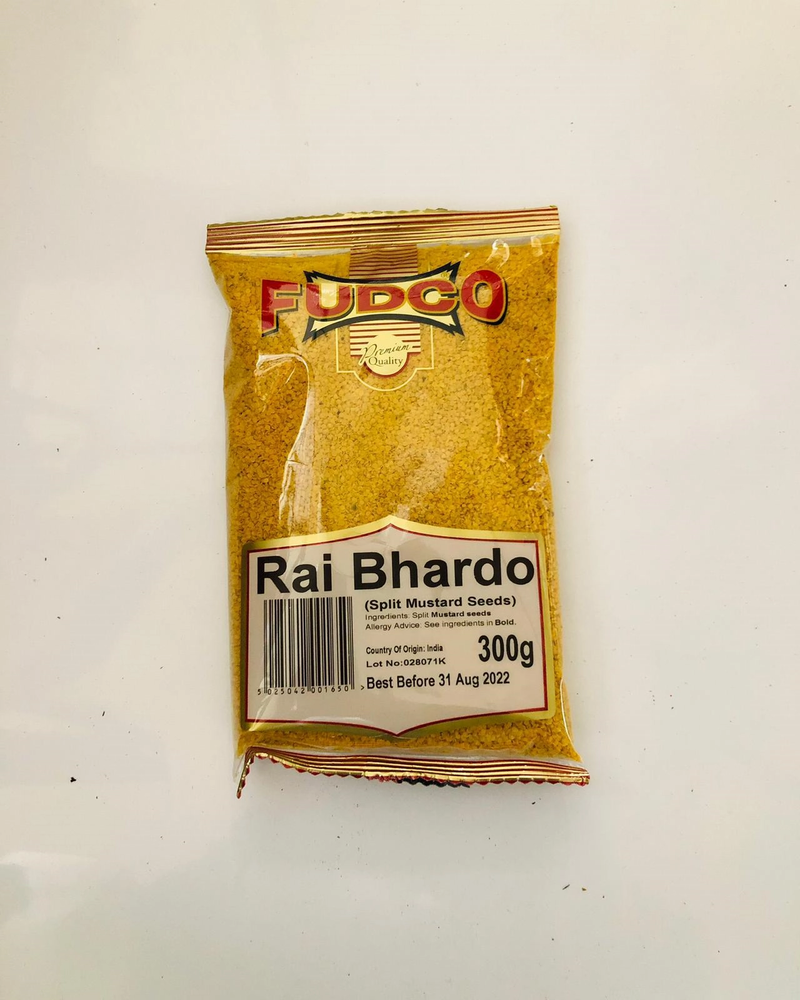 FUDCO RAI BHARDO SPLIT 300G MUSTARD SEEDS