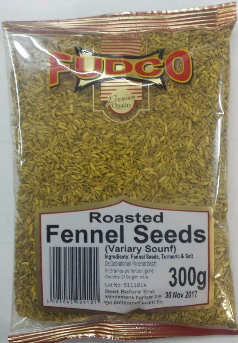 FUDCO ROASTED FENNEL SEEDS 300G