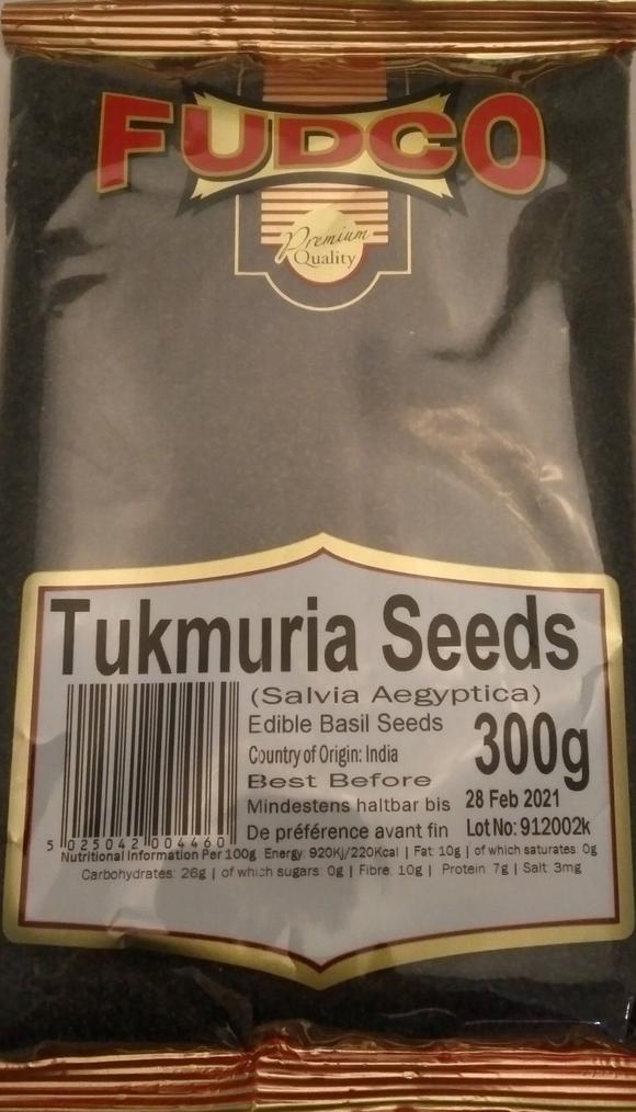 FUDCO TUKMURIA SEEDS 300G BASIL