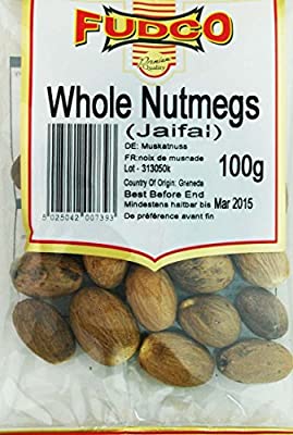 FUDCO WHOLE NUTMEG 75G