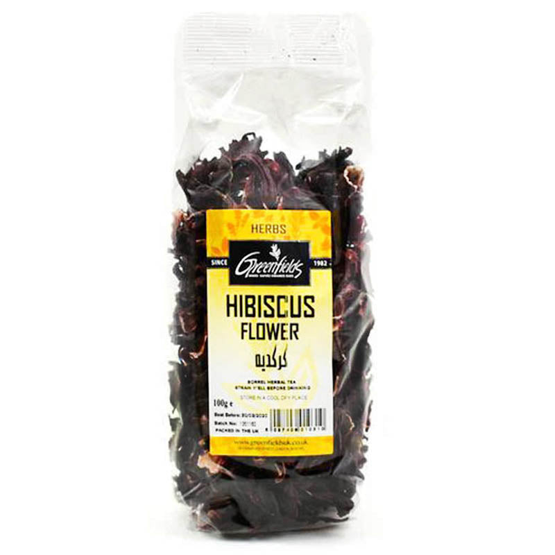 GREEN FIELDS HIBISCUS FLOWER 100G