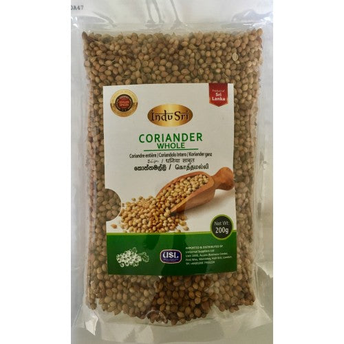 INDU SRI CORIANDER WHOLE 500G