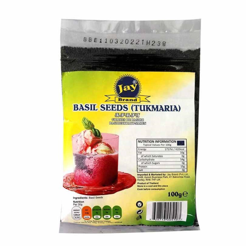 JAY BASIL SEEDS TUKMARIA 100G