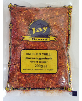 JAY CRUSHED CHILLI 200G