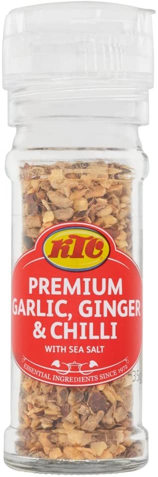 KTC PREMIUM 35G GARLIC GINGER & CHILLI WITH GRINDER