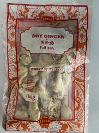 LEELA DRY GINGER 100G