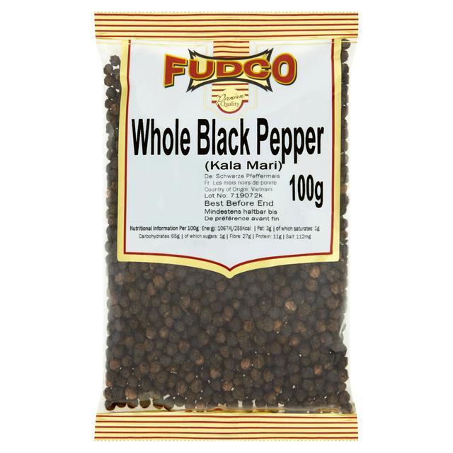 FUDCO WHOLE BLACK PEPPER 100G