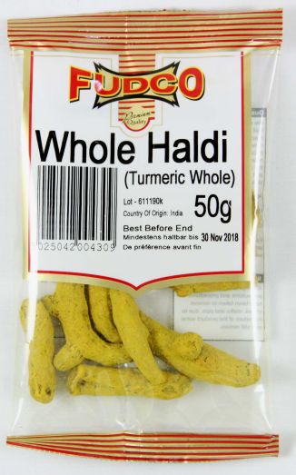 FUDCO WHOLE TURMERIC 50G WHOLE