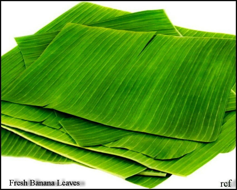 Fresh Banana Leaves-500g (Free UK Post)